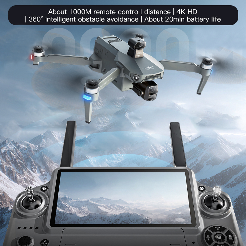 Kf100 max gps drone 4k câmera  - Drone Gimbal 3 Axis avaliação e preço