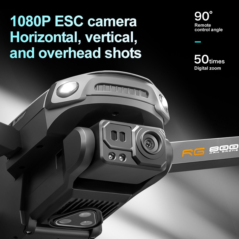 Novo drone rg800 max 1080p câm - Drone Gimbal 2 Axis avaliação e preço
