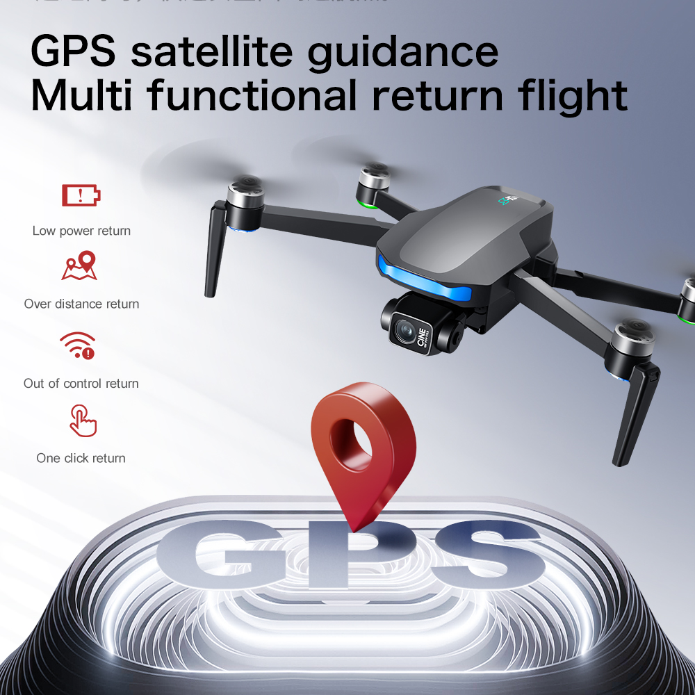 Novo Drone S-X1 MAX GPS 8K Pro - Drone Gimbal 3 Axis avaliação e preço